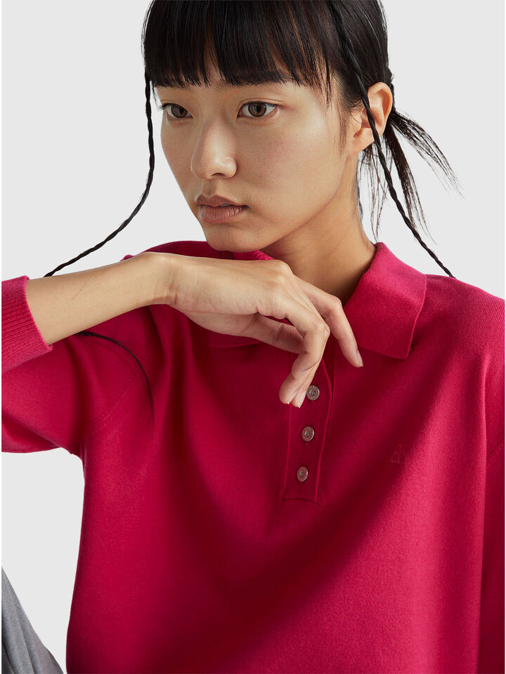 L/S POLO SHIRT Women image number 4